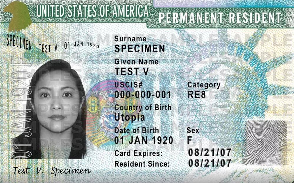 Паспорт гражданина Америки